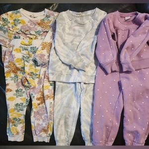 Three 2t Sweatsuits